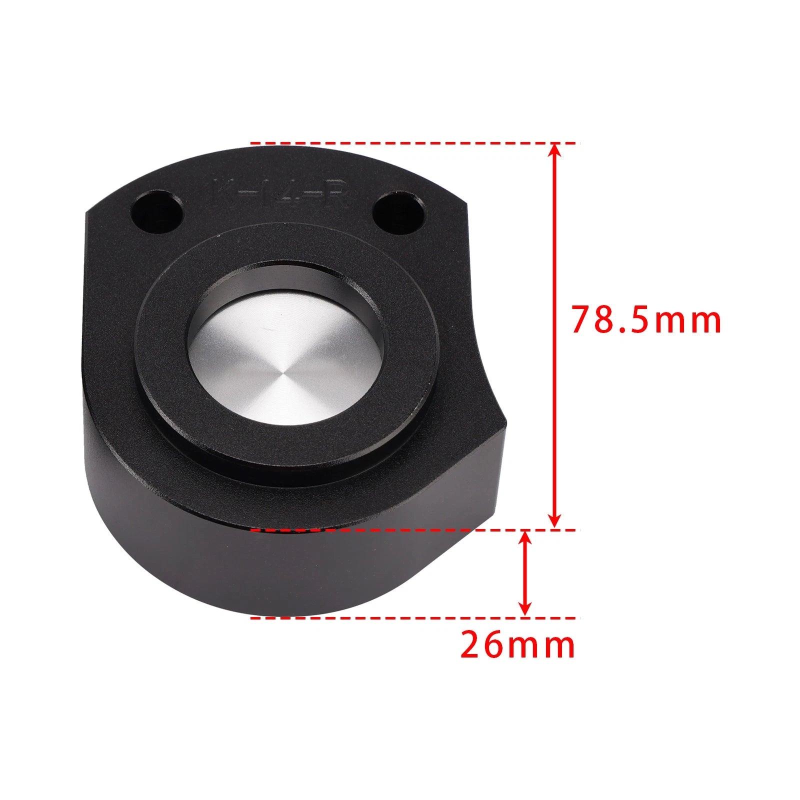 25mm Aluminum Handlebar Risers for Kawasaki ZZR 1400 / ZX14R (2006–2024)