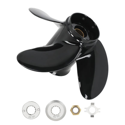 4 Blade Aluminum Propeller for Mercury 50-75HP 2 Stroke (48-8M8026630)