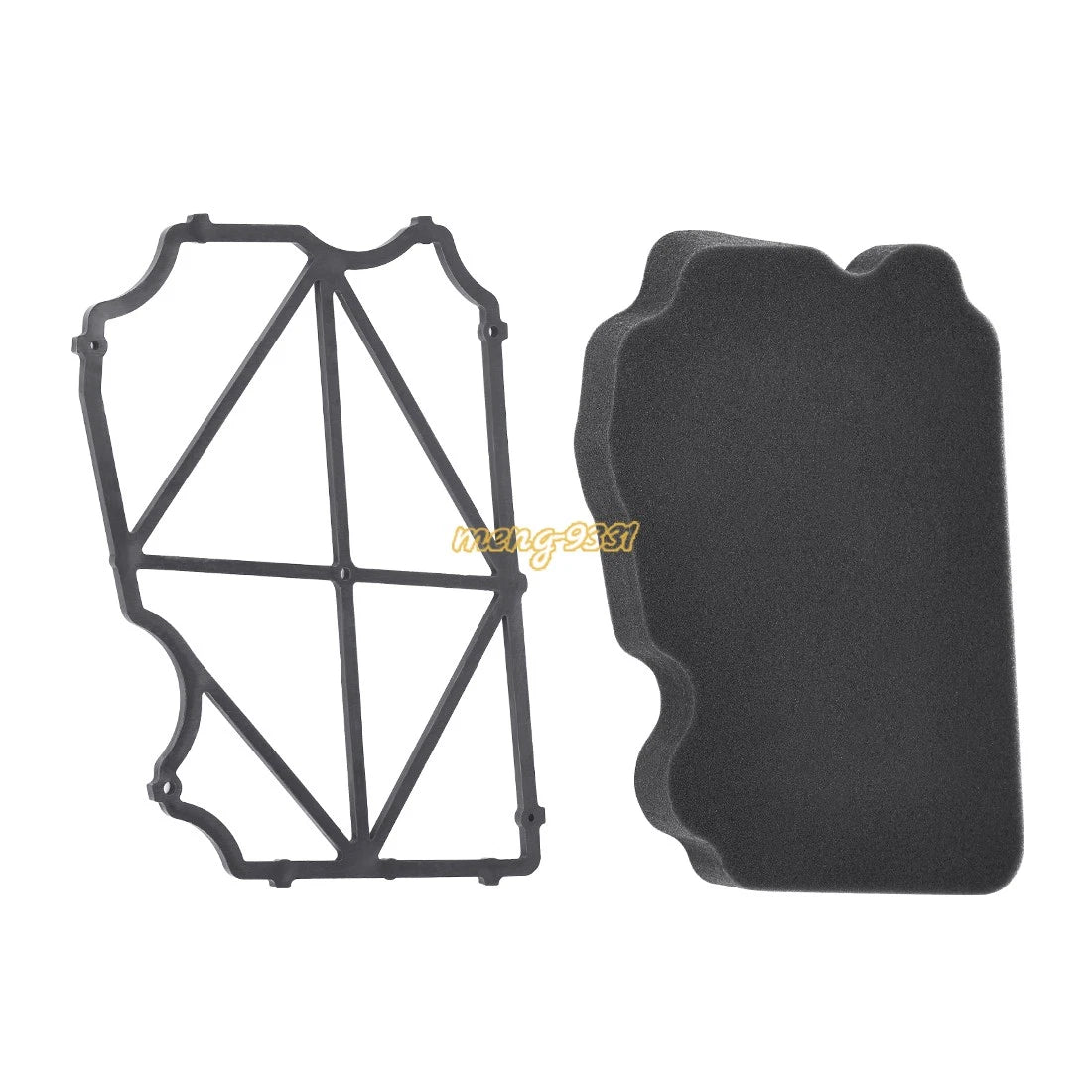 Air Filter Element Foam & Guide Holder Kit for Yamaha TW200 (1987–2024)