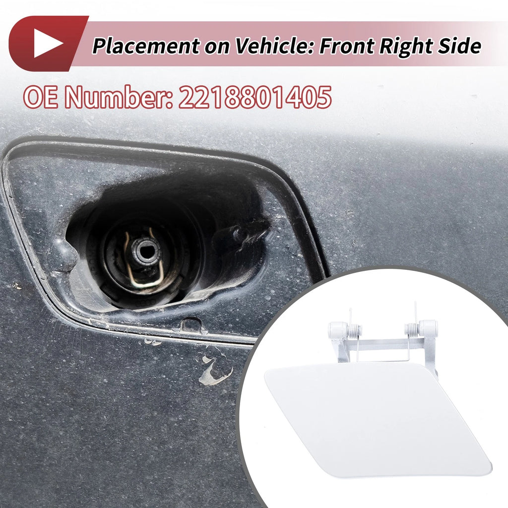 Washer Nozzle Cover Cap Front Right Replacement for Mercedes-Benz S350 (2012–2013)