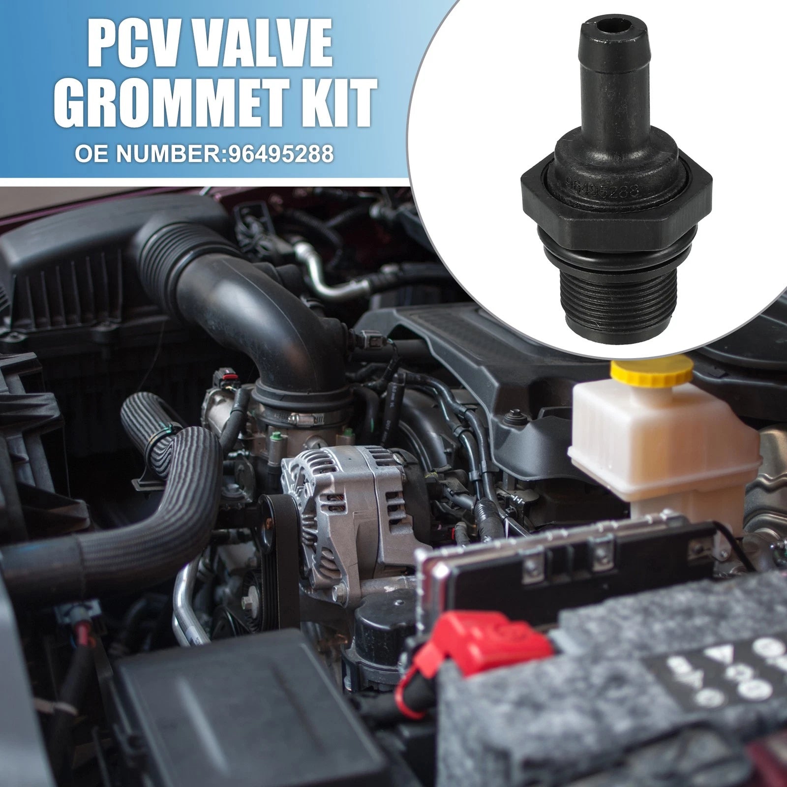 PCV Valve Replacement for Chevrolet Aveo (2004–2008)