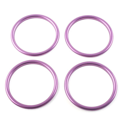 4X Inner Ring Trim Vent Outlet Air Conditioner for Audi A1 S1 8X (2010–2018) Purple