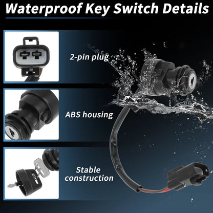 Ignition Key Switch for Yamaha Raptor 700 700R YFZ450R (2009–2024) No. 4SH82510000