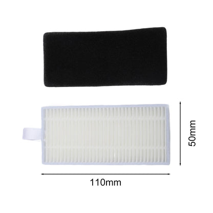 5X HEPA Filters for Conga M50 M50 X Treme Vacuum Cleaner