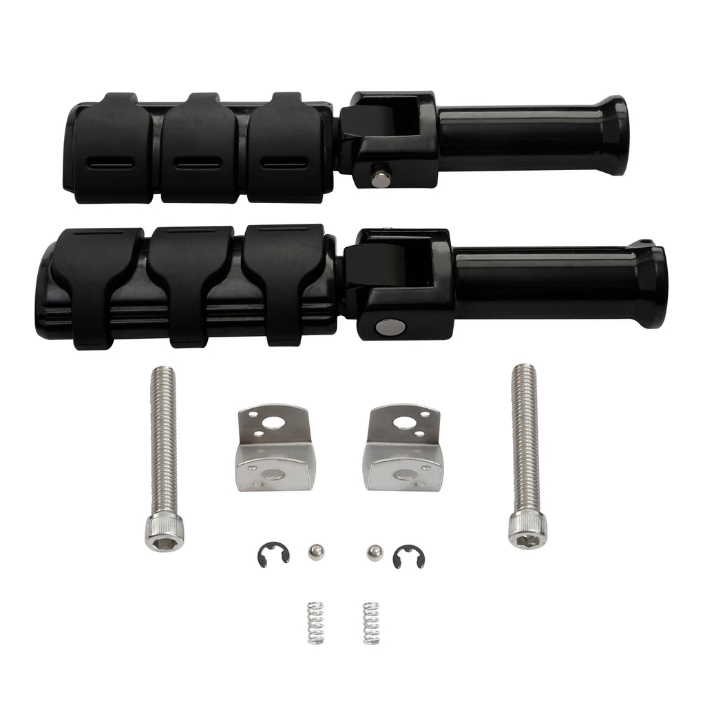 Footpeg Footrests Bracket for Harley Softail (2018–2025) Black