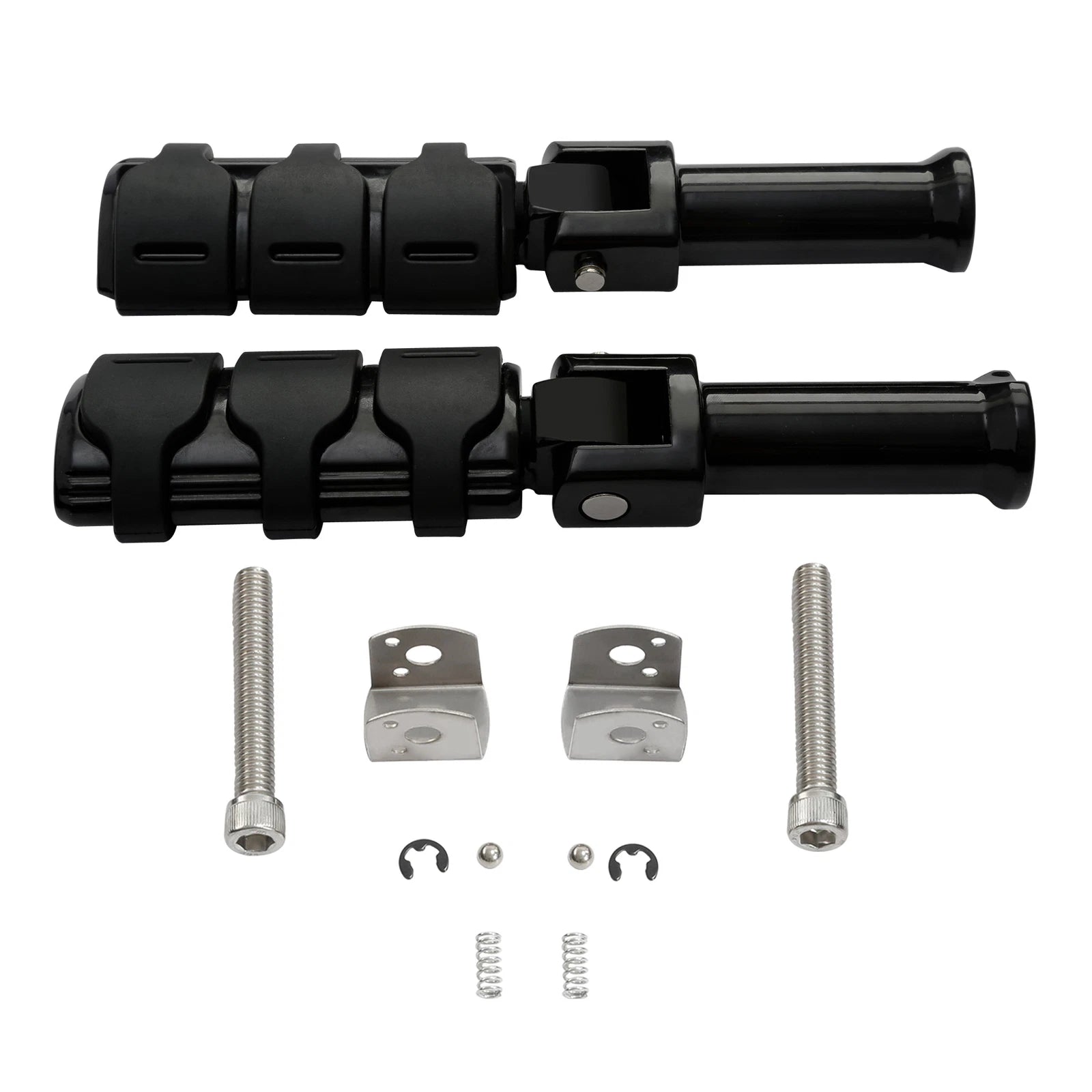 Footpeg Footrests Bracket for Harley Softail (2018–2025) Black