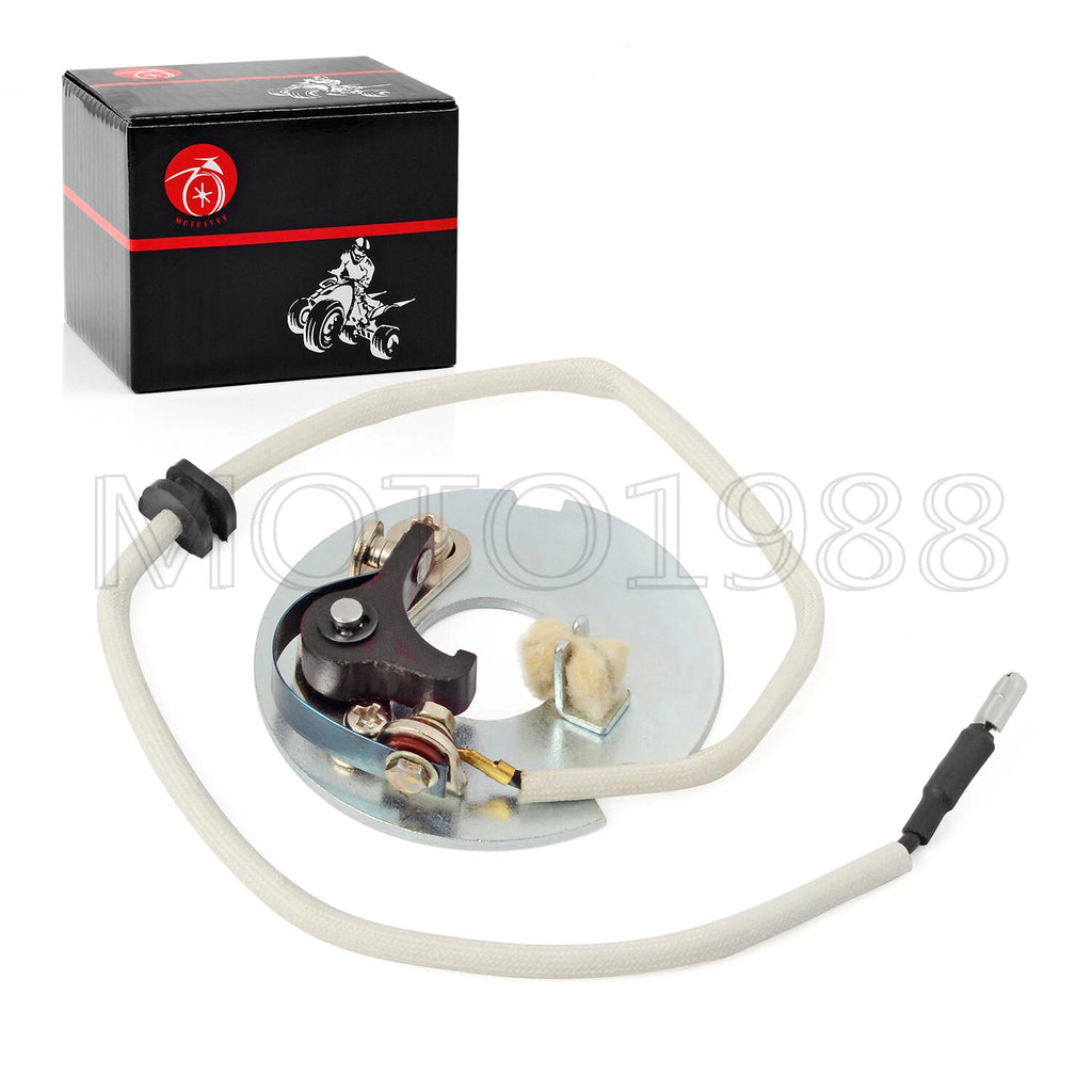 Contact Point Breaker Plate Assy for Honda ATC90 CT90 CB100 CB125 S90 CM91 (1966–1979)