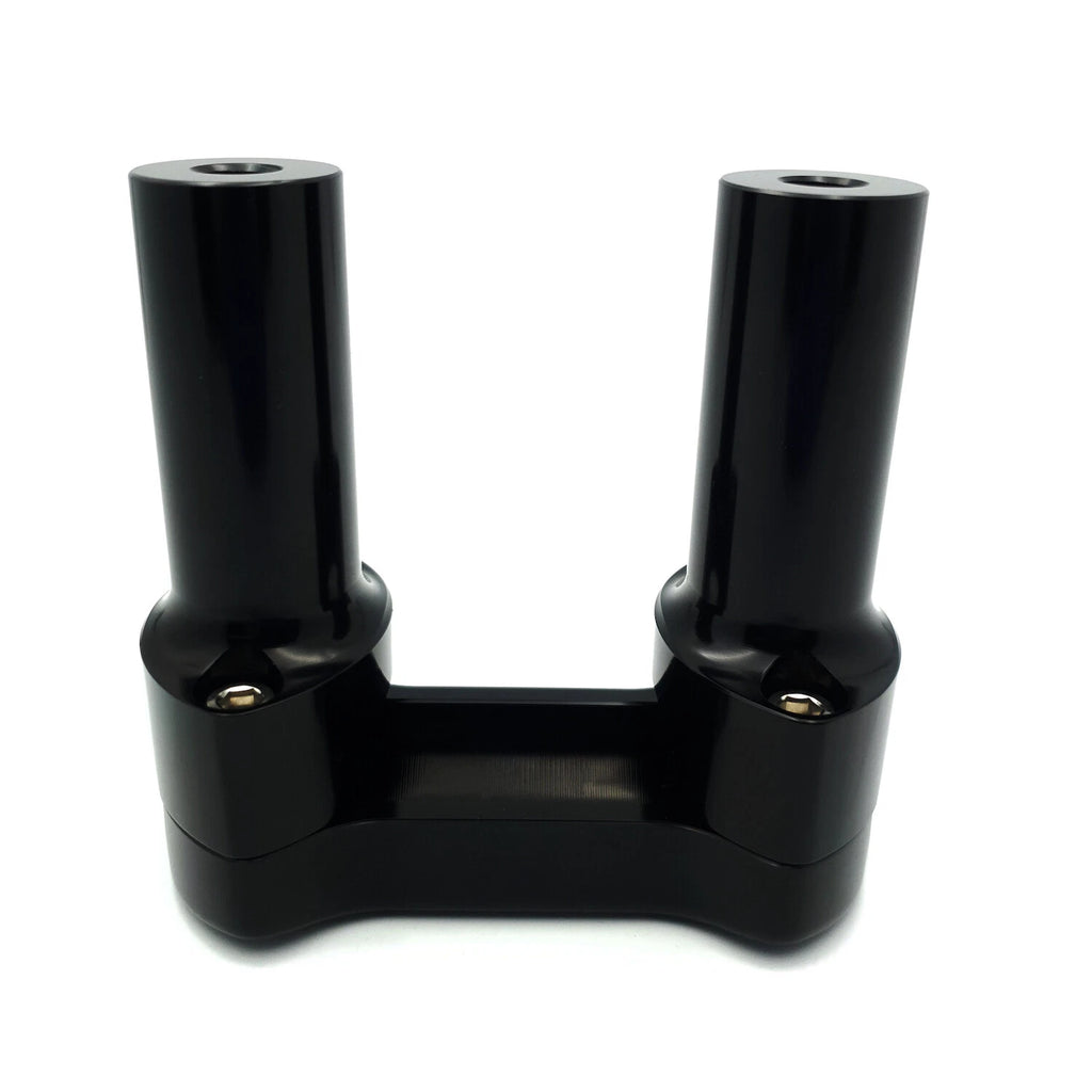 12" Black Fat Mini Ape Handlebar w/ Riser for Harley Softail (2018–2023)