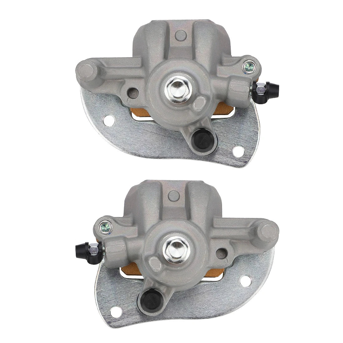 Rear Left Right Brake Calipers w/Pads for Yamaha (3B4-2580V-11-00, 3B4-2580W-11-00)
