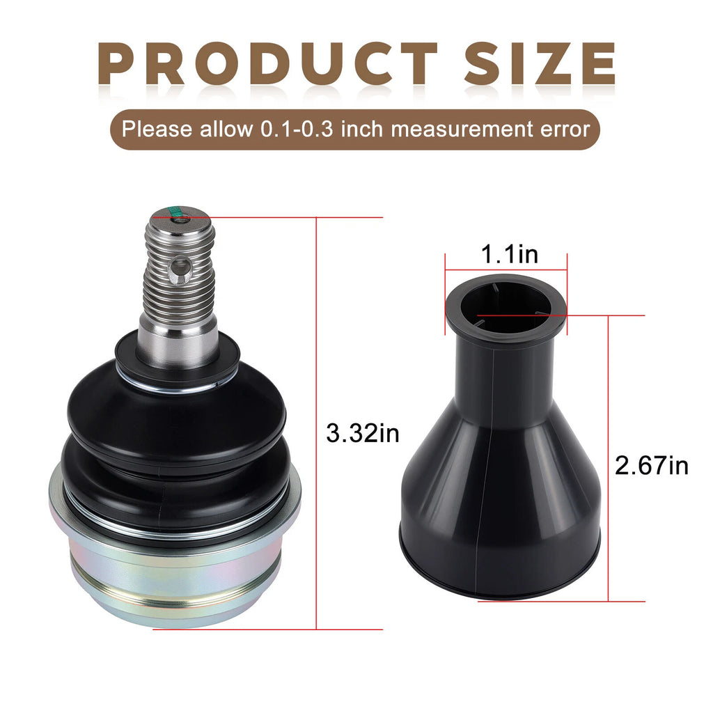 Set of 2 Heavy Duty Ball Joints for Kawasaki Teryx KRX 1000 (2020–2024) 59266-0738