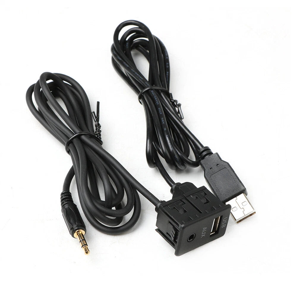 AUX USB Extension Cable Adapter for Auto Boat (150CM)