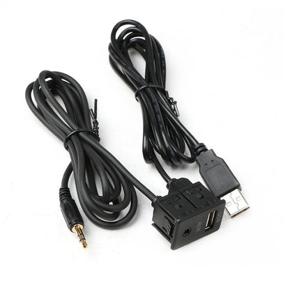 AUX USB Extension Cable Adapter for Auto Boat (150CM)