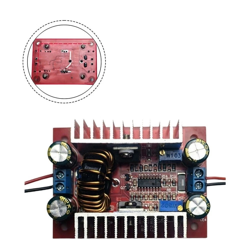 12A Boost Converter for Solar Panels (8.5V-50V Input, 66V Output)