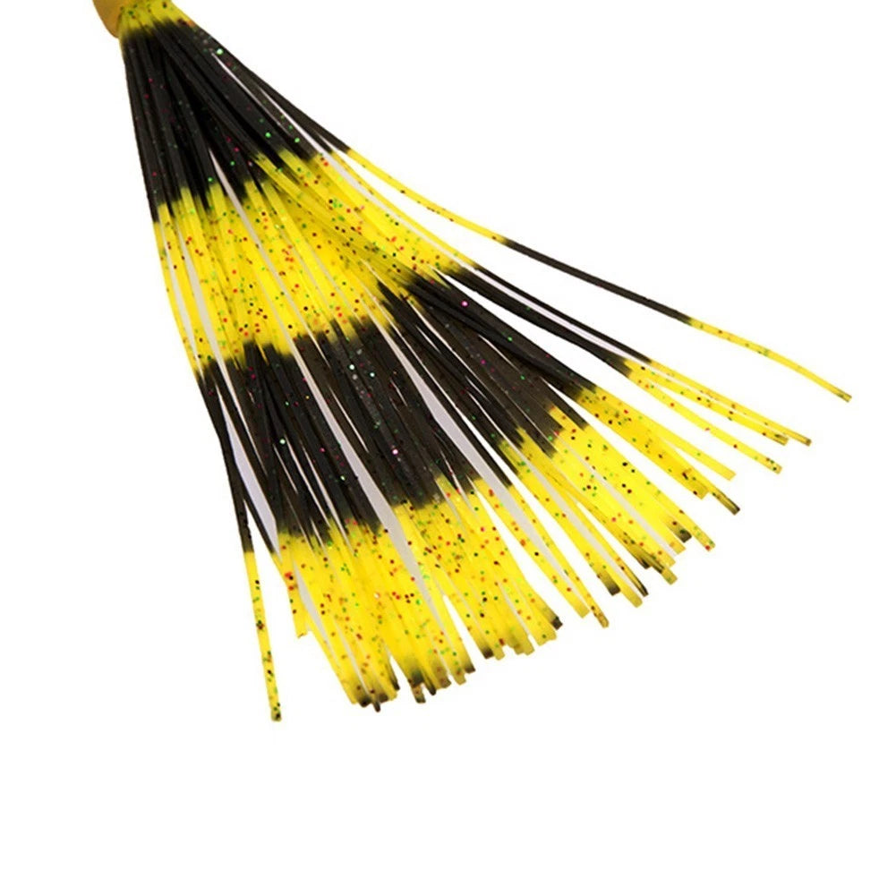 Set of 10 Silicone Skirts 13cm for Jig Squid Fly Tying