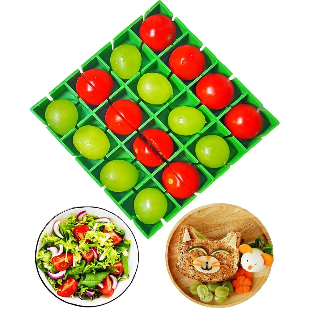 Grapes Cherry Tomatoes Cutter Slicer Half or Quarter Cutting for Making Salad