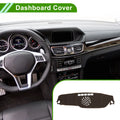Dashboard Cover for Mercedes-Benz E-Class 2017–2021 Polyester Brown