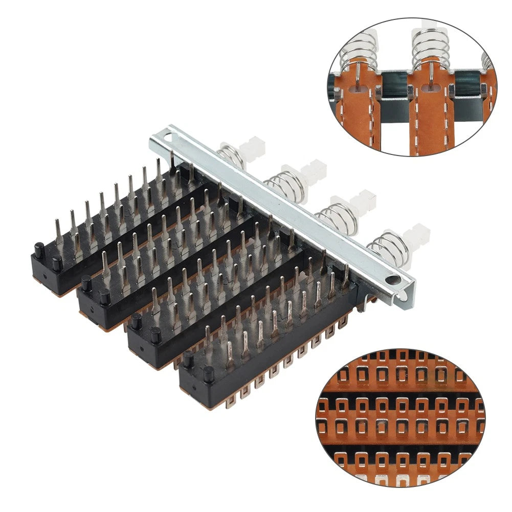 Interlock Push Button Switch 18 Pin for Automotive Applications