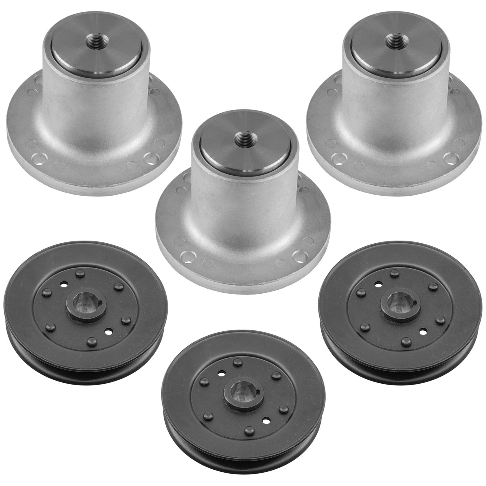 Deck Spindle with Pulley Replacement for Bad Boy MZ Magnum (2015–2024)