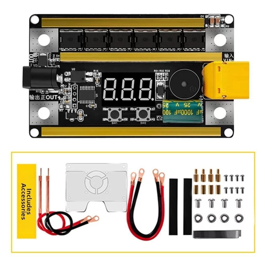 GX591 Spot Welder Control Board for Battery Welding (12V)