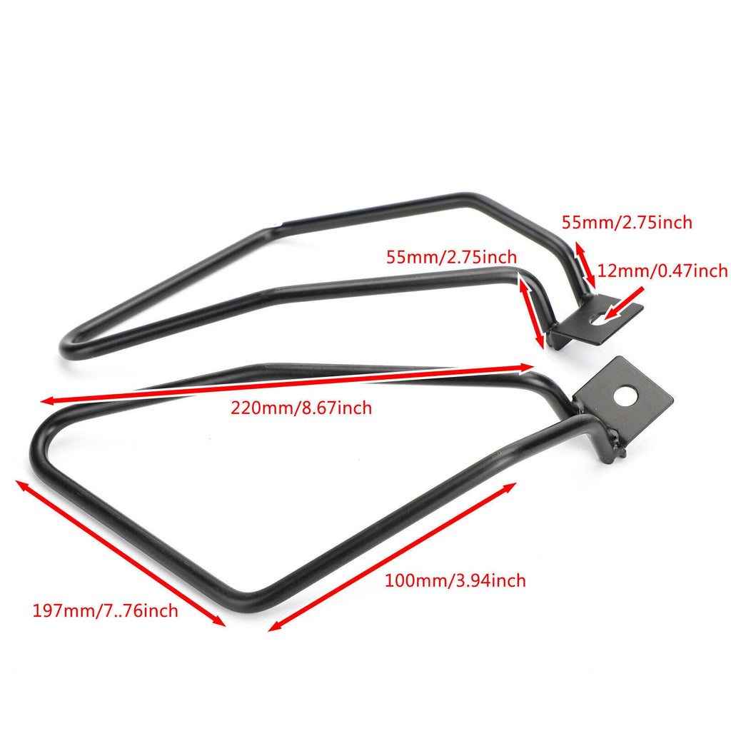 Saddlebag Support Bars Mount Brackets for Harley Sportster 883 (2004–2023)