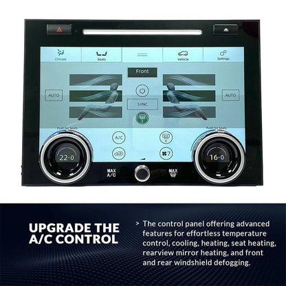 For 14-17 Range Rover Vogue L405 AC Air Condition Climate Control Screen Replace