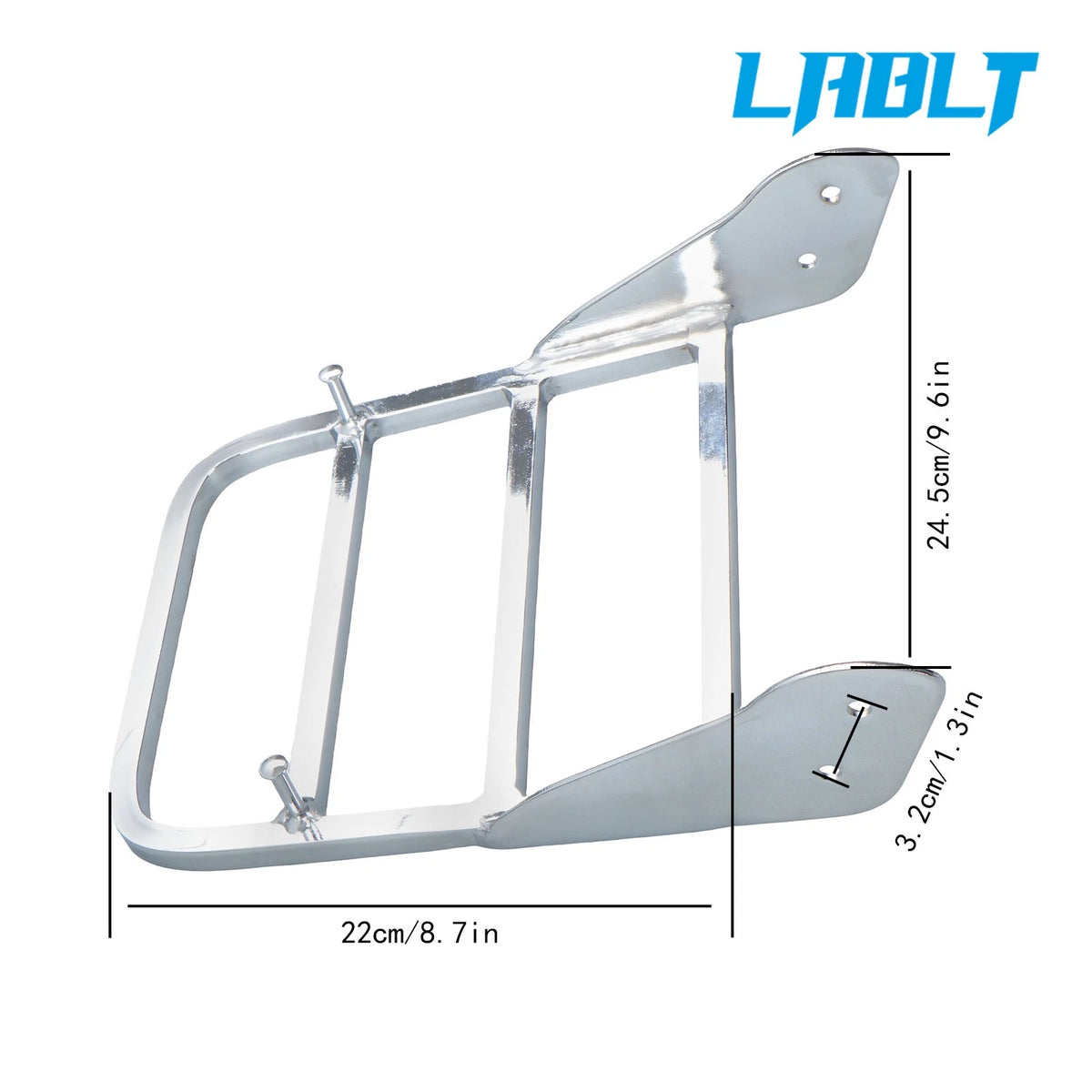 Sissy Bar Luggage Rack for Yamaha VStar 400 650 1100 Classic (2000–2017)