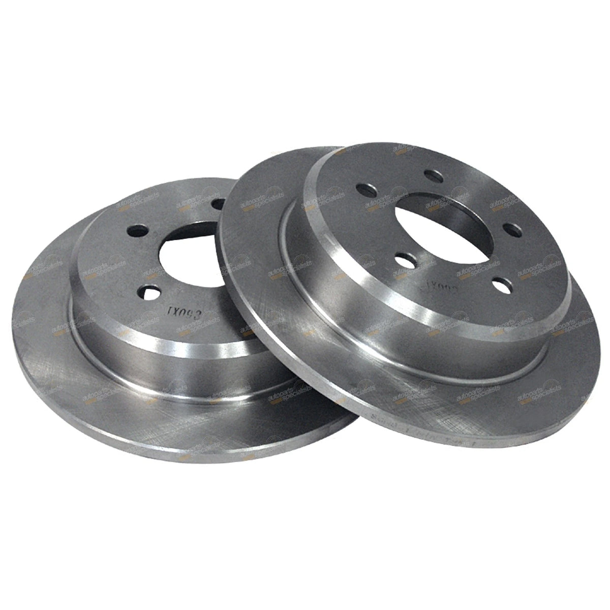 2 Rear Disc Brake Rotors for Ford Explorer (1996–2001) UN UP US 4x4 Pair