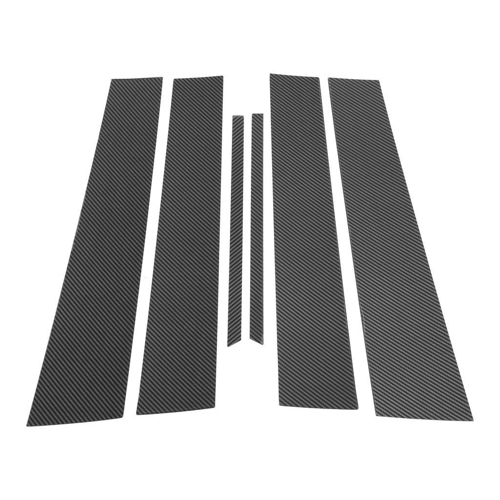 6 Pcs Pillar Window Trim Replacement for Chevy Equinox (2010–2017)