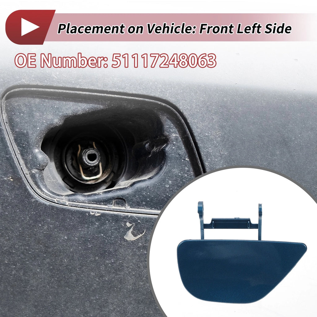 Windshield Washer Nozzle Cover Front Left for BMW 535i GT (2010–2017)