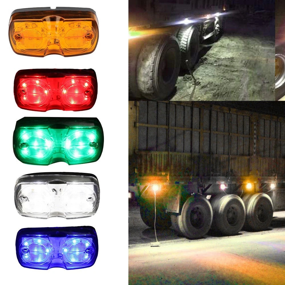 LED Side Marker Lights for Trailer Truck (12V 24V)