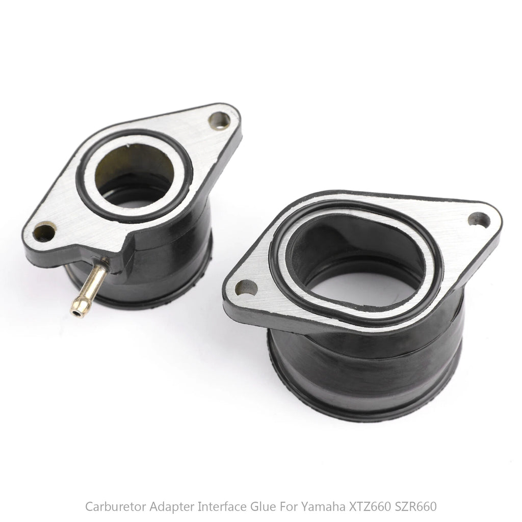 2X Carb Intake Manifold Boots for Yamaha SZR660 (1995–1998) XTZ660 Tenere (1991–1999) T9