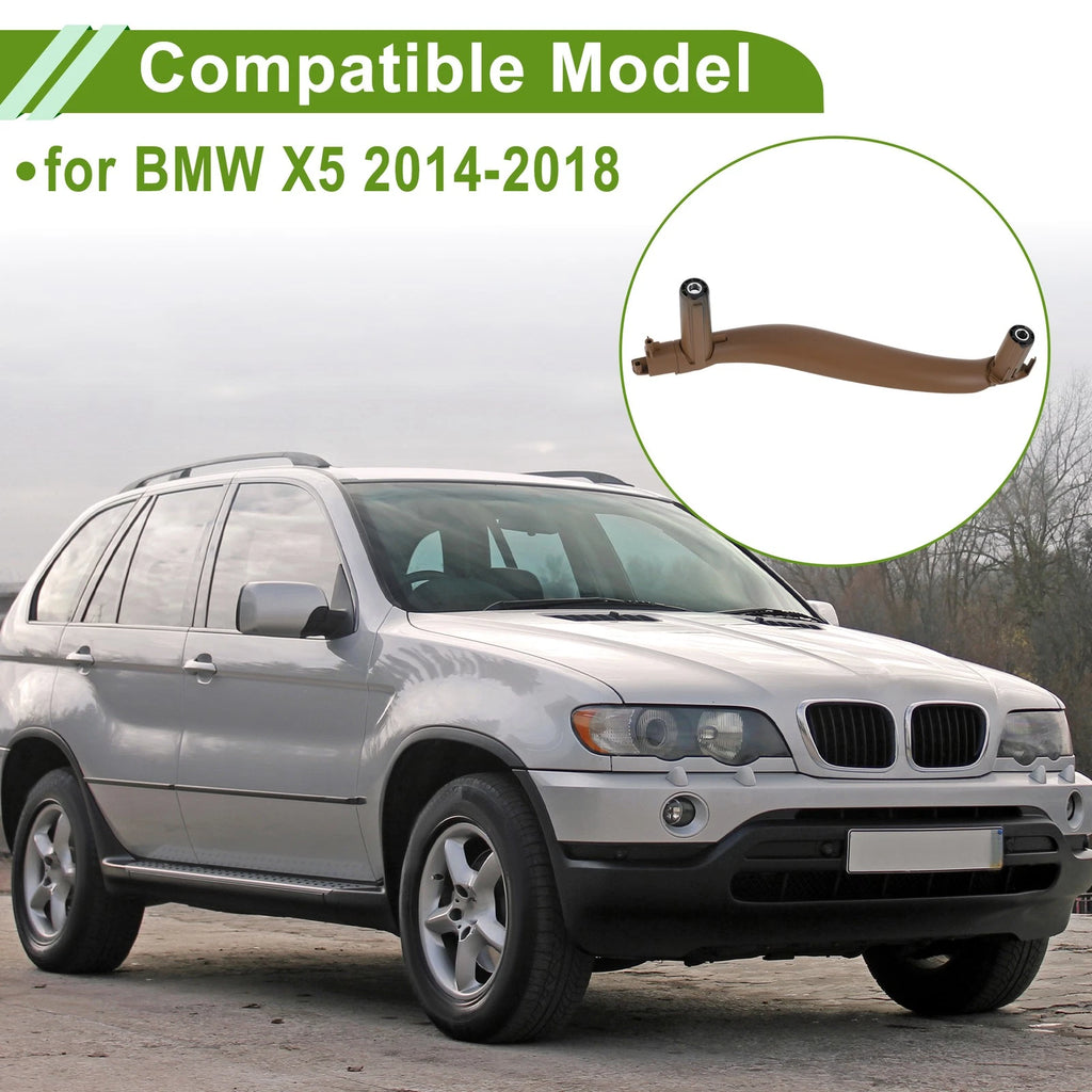 Front Passenger Side Door Panel Handle Pull Trim Cover for BMW X5 (2007–2018)