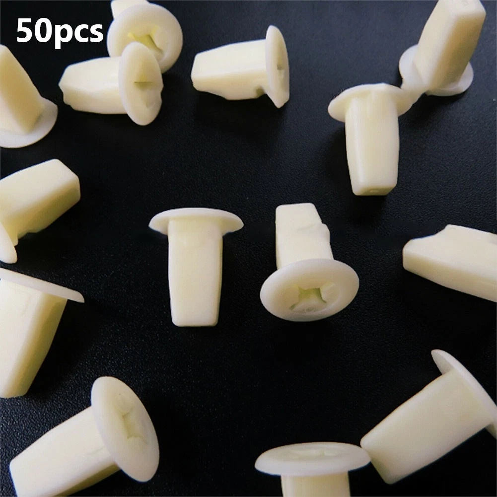 50 Nylon Nut Screw Grommet Clips for Toyota Mazda