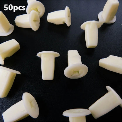 50 Nylon Nut Screw Grommet Clips for Toyota Mazda