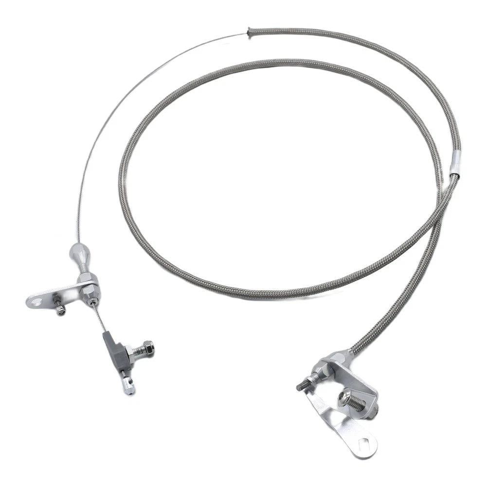 Stainless Steel Kickdown Cable for Ford C6 Transmission (Precise Fit)