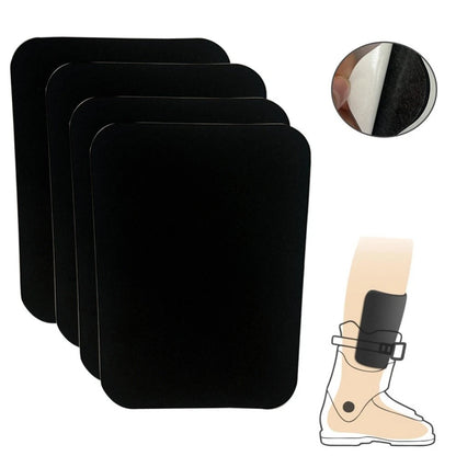 4Pcs Lightweight Cuttable Ski Shin Pads for Ski Boot Liner Comfort