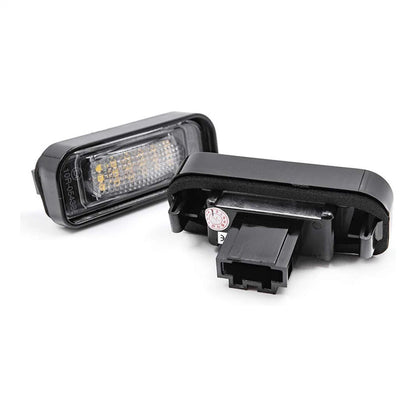 2Pcs SMD LED License Plate Light for Mercedes S-Class (2000–2006)