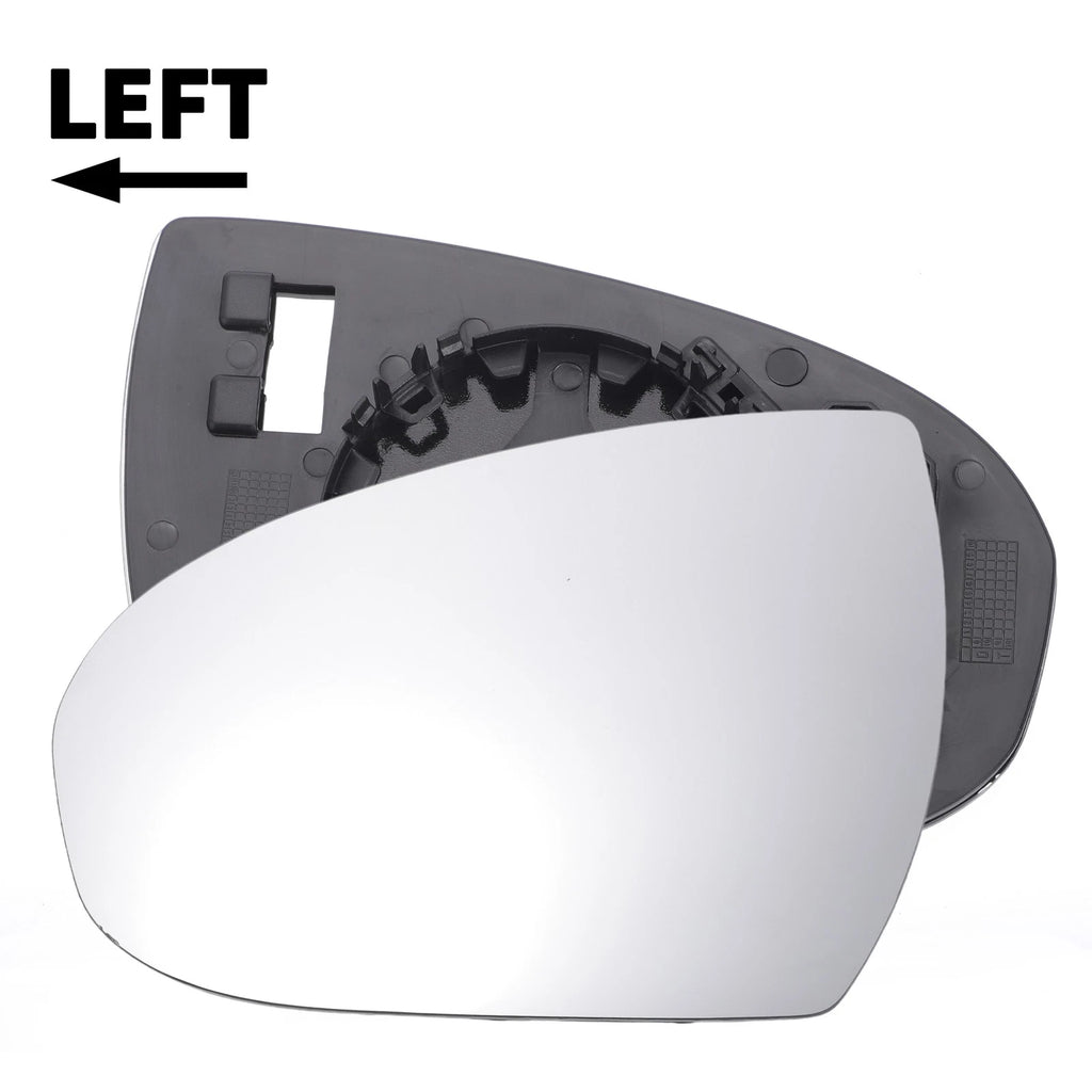 Left Side Mirror Glass Non Heated White for Hyundai Tucson (2005–2015)