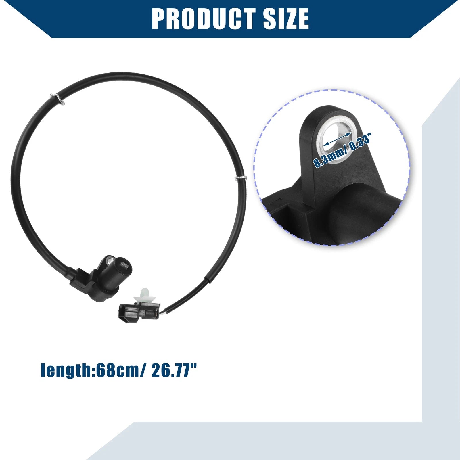 ABS Wheel Speed Sensor for Mitsubishi Shogun (2000–2006) MR569090