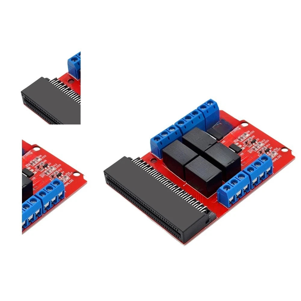 4X 5V 4 Way Relay Module PCB Board for DIY Projects