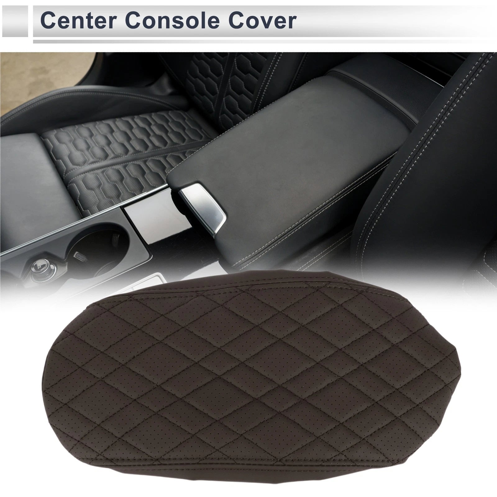 Center Console Cover for BMW 1 Series (2012–2018) Deep Brown