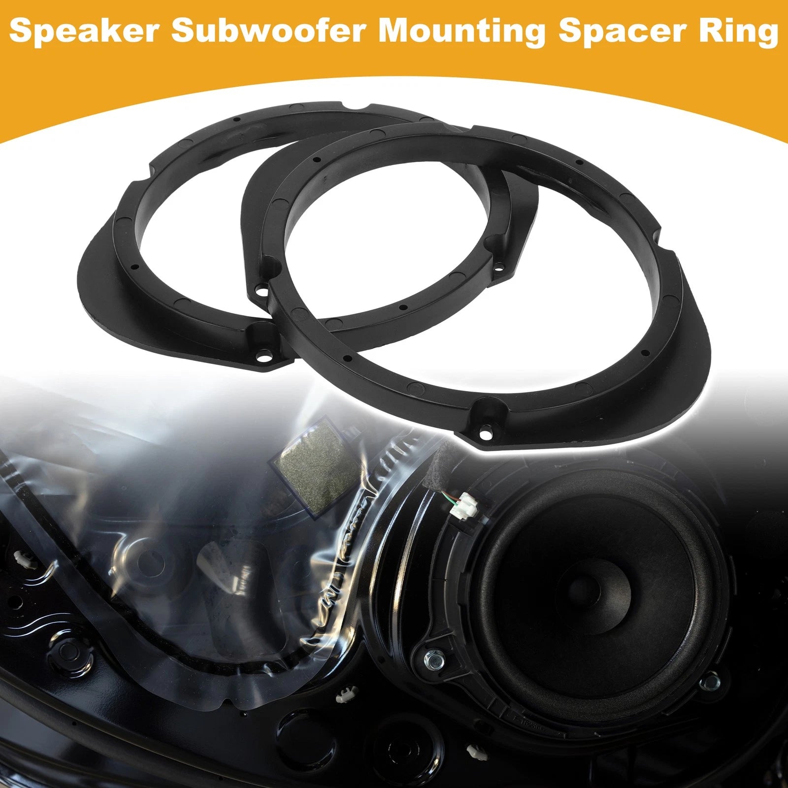 Tweeter Speaker Spacer Adapter for Mazda 8 (2011–2015) 2 Pcs