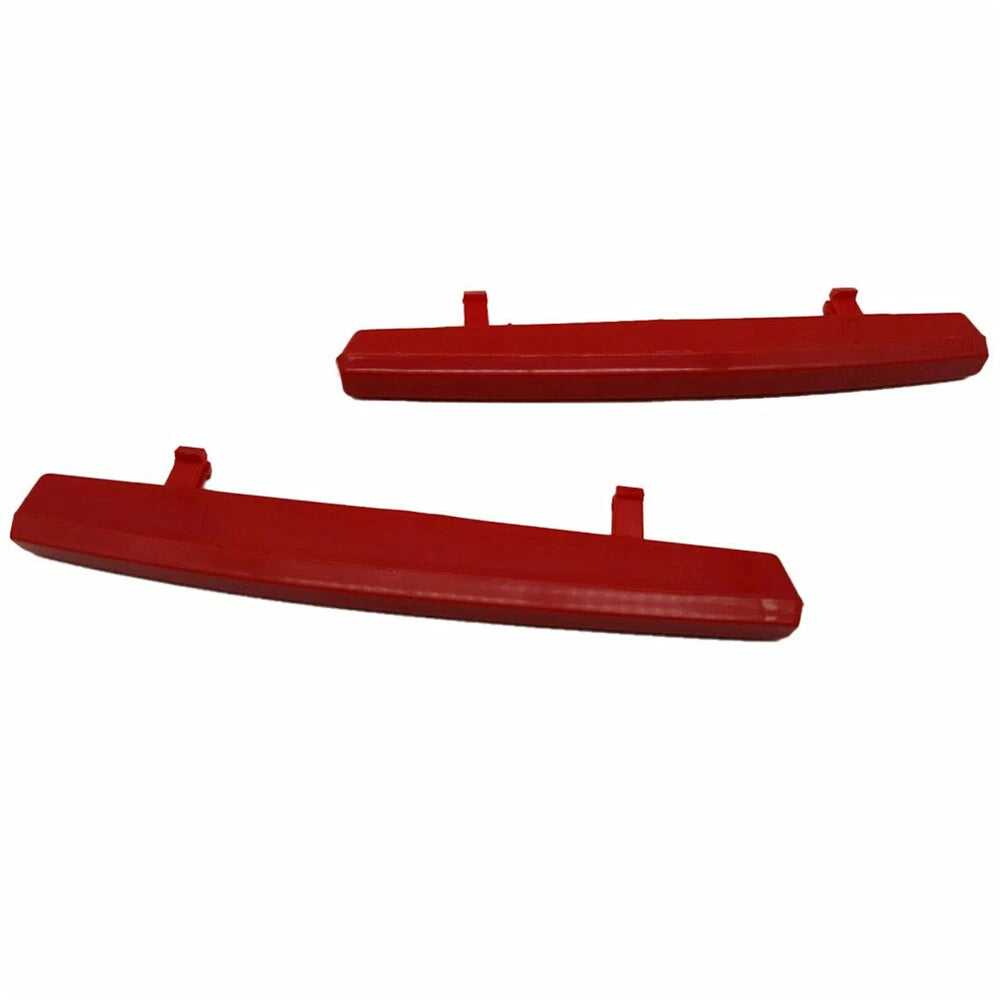 2X Front Grille Insert Cover Trim Red for Dodge Ram 1500 (2019–2021)