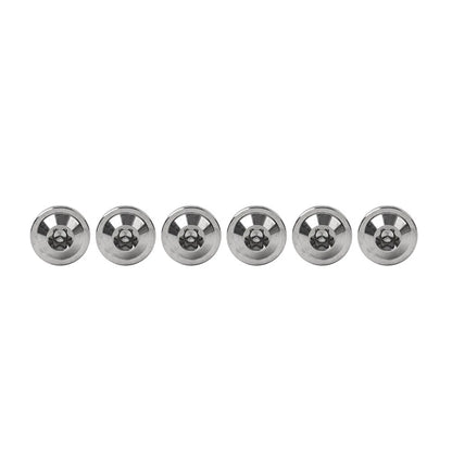 Set of 6 Titanium M5 Truss Torx Bolts M5x10mm for Motorcycle