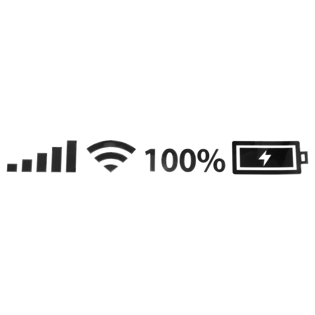 Reflective Bumper Decal for WiFi Signal Dashboard (2010–2023)