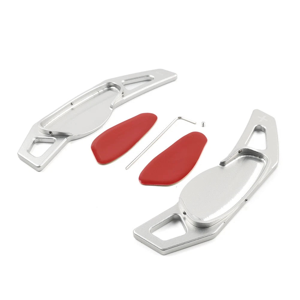 Silver Steering Wheel Shift Paddle Extension for Benz Smart Fortwo (2007–2017)