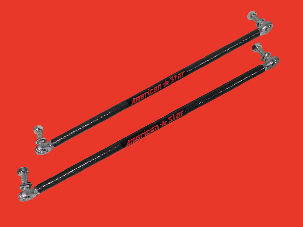 Set of 2 Tie Rods for Polaris Scrambler (2016–2018) 4130 Chromoly PRO-X