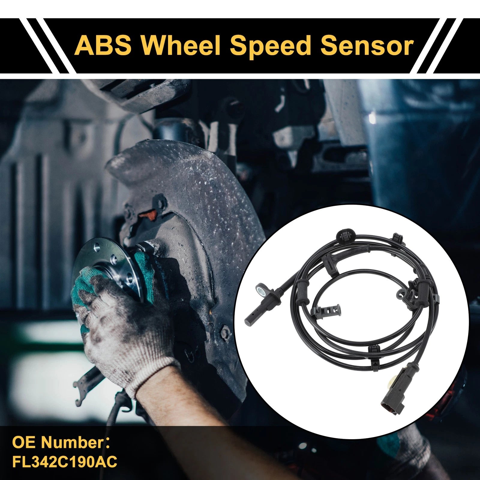 ABS Wheel Speed Sensor Replacement for Ford Mustang (2015–2020)