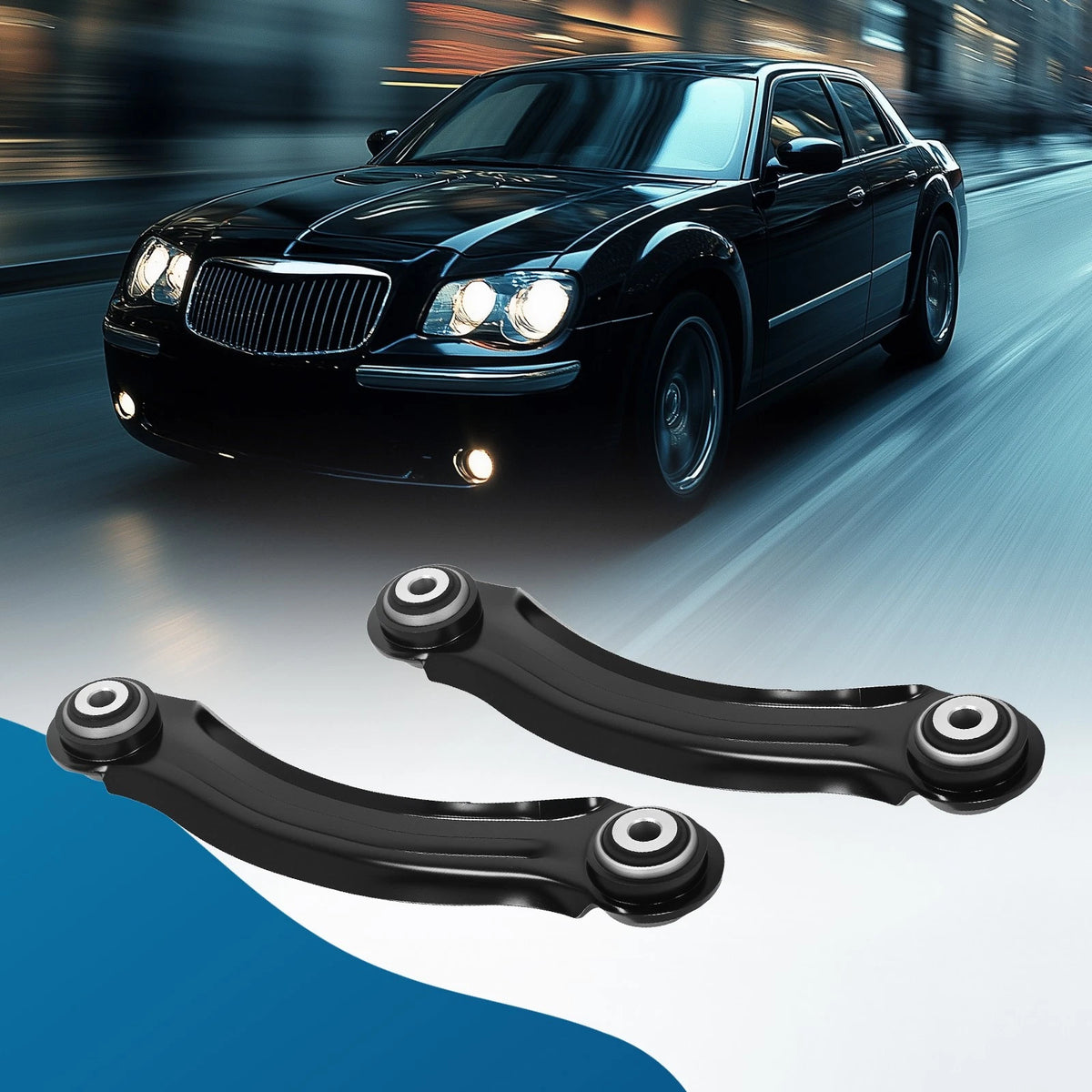 2X Rear Upper Forward Control Arms for Charger Challenger Magnum (2006–2023)