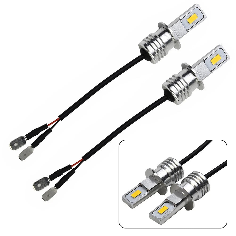 2X Replacement Light Bulbs Conversion Kit 80W 2000LM 3000K 63MM12MM
